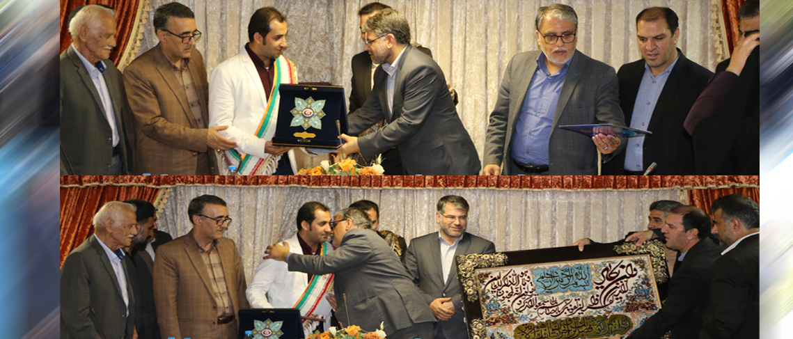 قهرمان طلایی گلبال آسیا در کاشان تجلیل شد